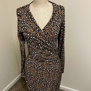 Leopard dress, size small
